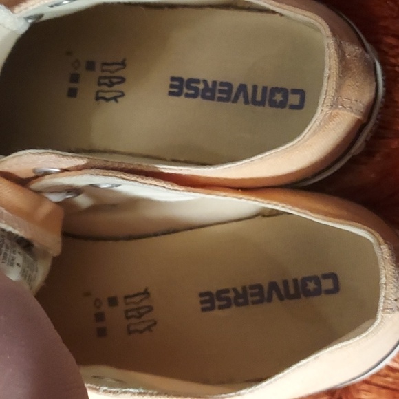 Light Orange Converse - Picture 8 of 9